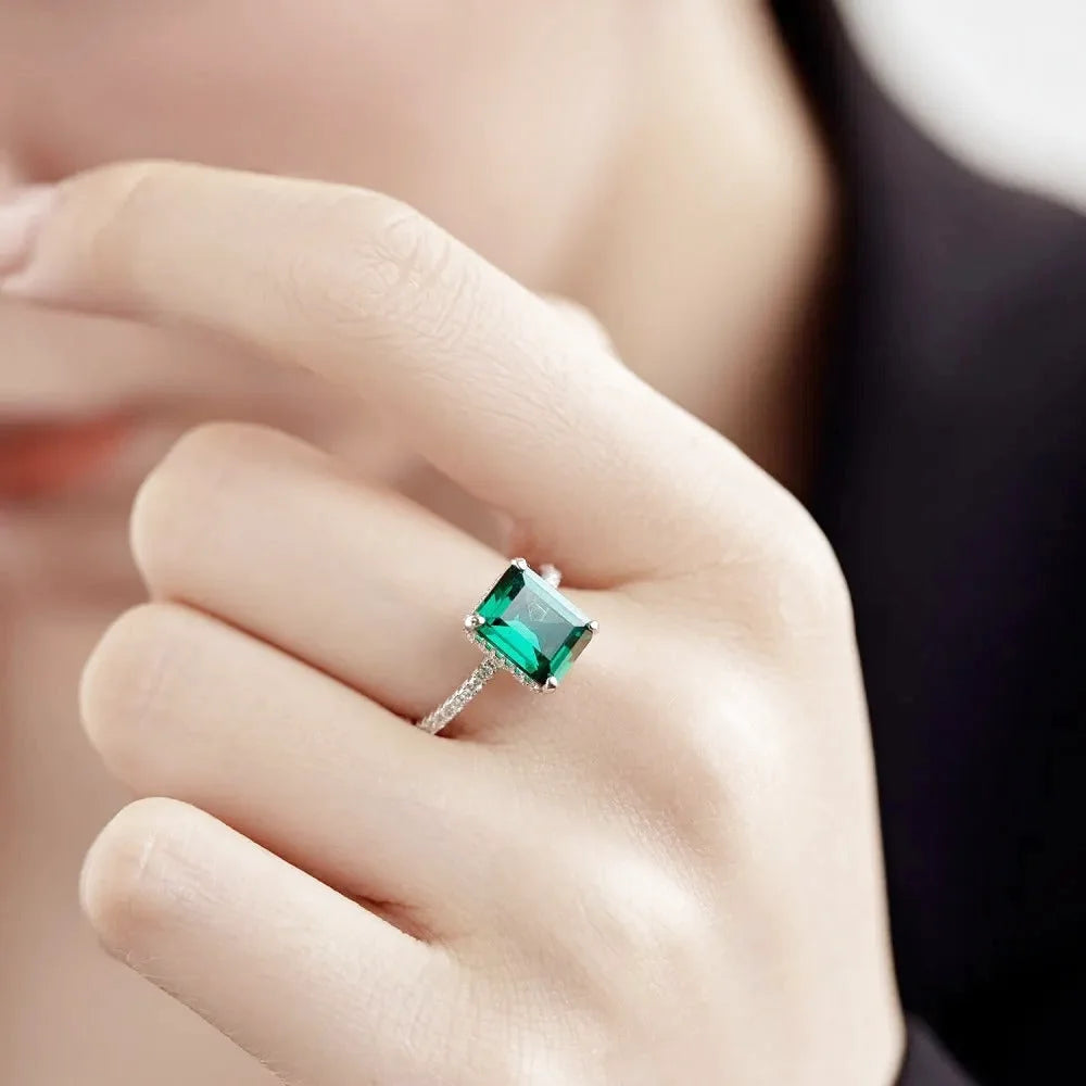 Bagues Pierres Vertes Fines Aventurine Amethyste Zircon Bague Pierre